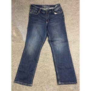 Maurices Jeans Women's Size 18W Long High-Rise Curvy Jeans Blue Denim